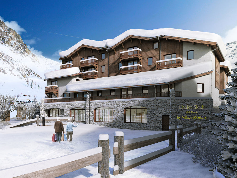 Chalet Skadi 호텔 Val-dʼIsère 외부 사진