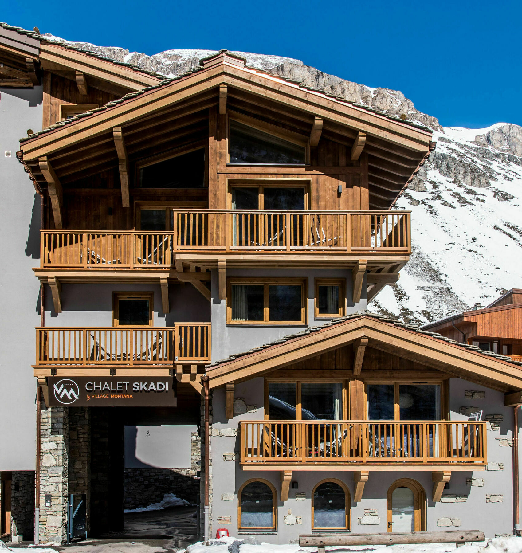 Chalet Skadi 호텔 Val-dʼIsère 외부 사진